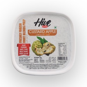 Pulp Custard Apple Hive 1kg